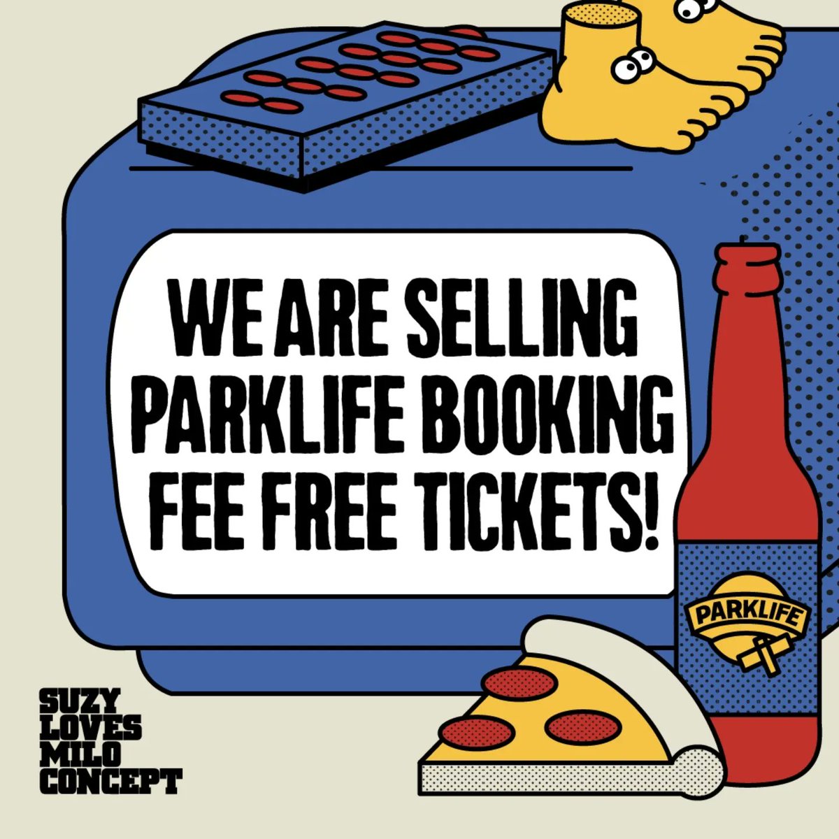 FEE FREE PARKLIFE TICKETS, AVAILABLE HERE! There's a couple of new posters in the window and on the counter today. @Parklifefest takes place at Heaton Park, Manchester in June, and you can now buy tickets from the shop without any fees! Just pop in and ask for details.