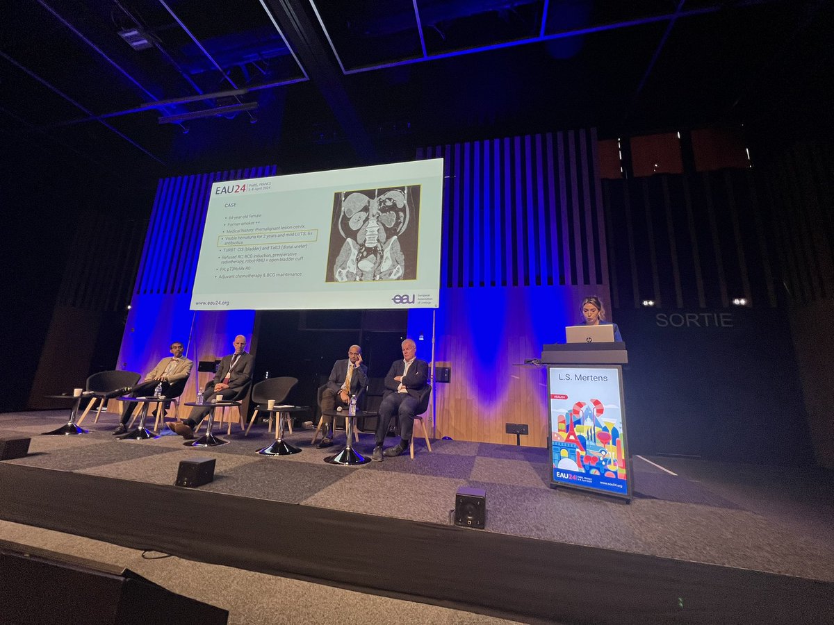 Maria J. Ribal (@mariajribal) on Twitter photo Crucial talk by <a href="/LAUrology_NL/">Laura S. Mertens</a> at #eau24 :Delayed diagnosis of #bladdercancer on #female patients mostly because not referrals when #hematuria is present is a matter of concern. Addressing #genderbias in medicine is of crucial importance. Crucial talk by <a href="/LAUrology_NL/">Laura S. Mertens</a> at #eau24 :Delayed diagnosis of #bladdercancer on #female patients mostly because not referrals when #hematuria is present is a matter of concern. Addressing #genderbias in medicine is of crucial importance.