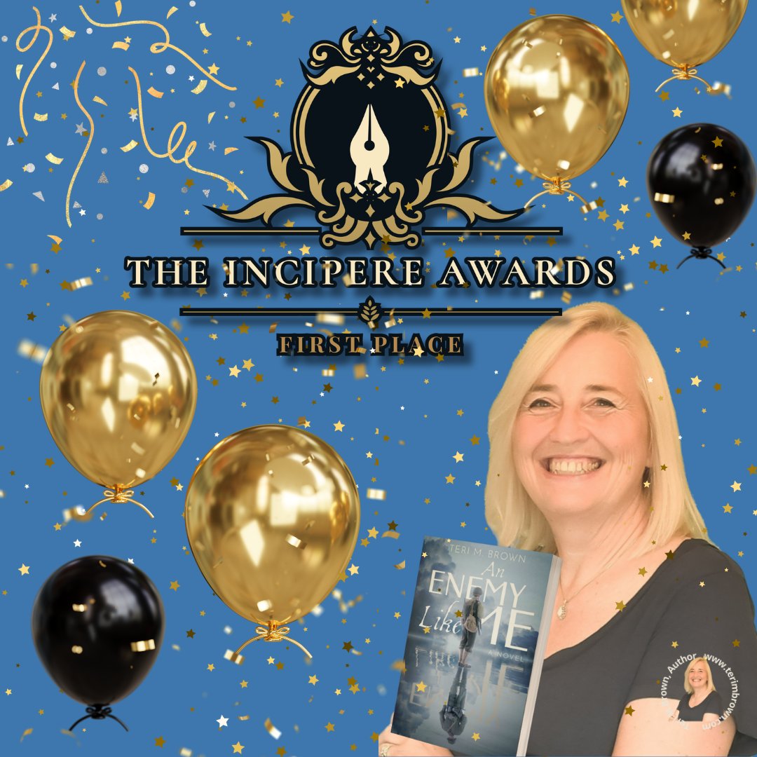 #TootYourOwnHorn Tuesday

#AnEnemyLikeMe just won its 27th award:  2023 Incipere Award - 1st Place #HistoricalFiction. Honored and humbled.

#terimbrownauthor
#sunflowersbeneaththesnow
#womensfiction
#awardwinningauthor
#daughtersofgreenmountaingap
#characterdriven