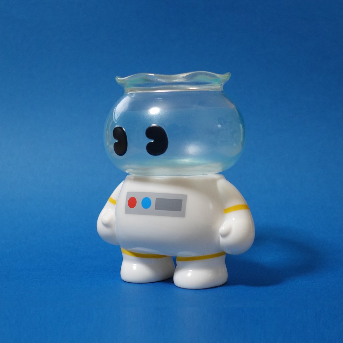 オノマトペをモチーフにしたモンスターの「ちゃぷちゃぷ」のソフビが