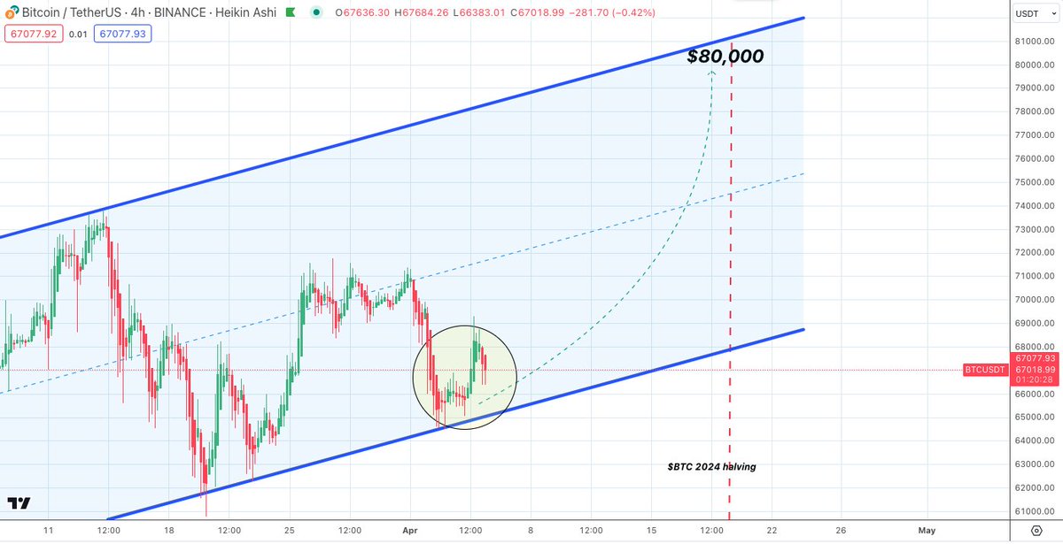 the road to $BTC $80k is a work in progress, #Bitcoin bullas are unwavering and understand the mission 🙏📈