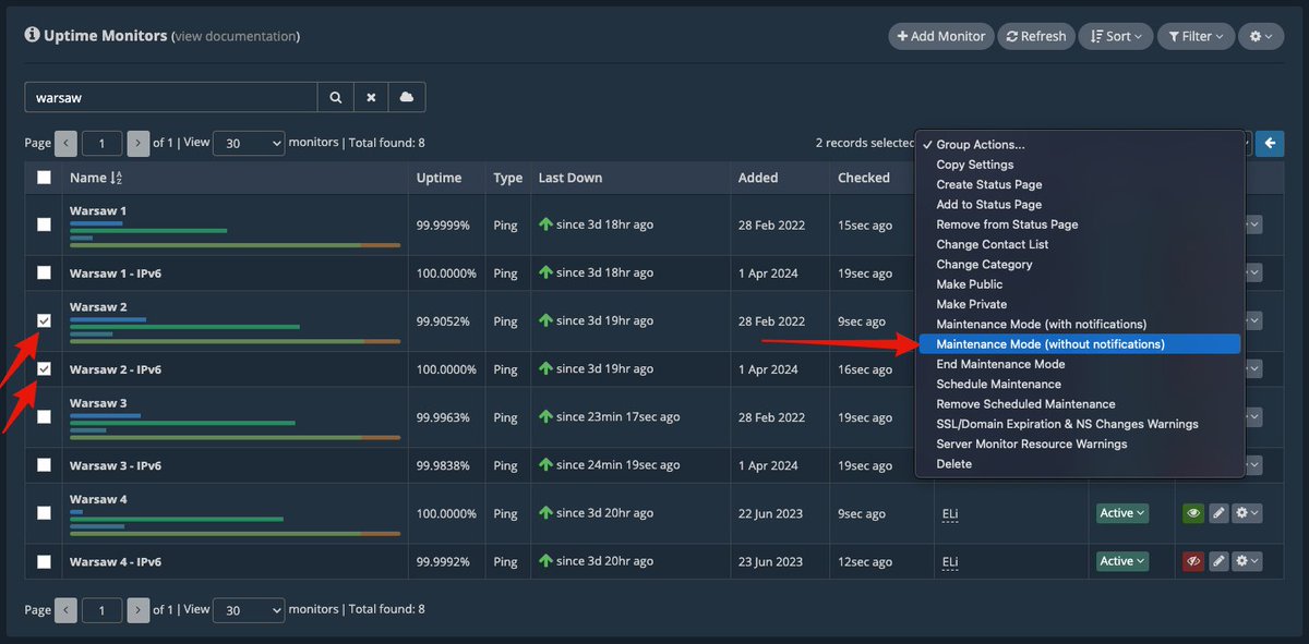 This is how we use our own platform when performing non-impacting planned maintenance on our infrastructure.

docs.hetrixtools.com/this-is-how-we…