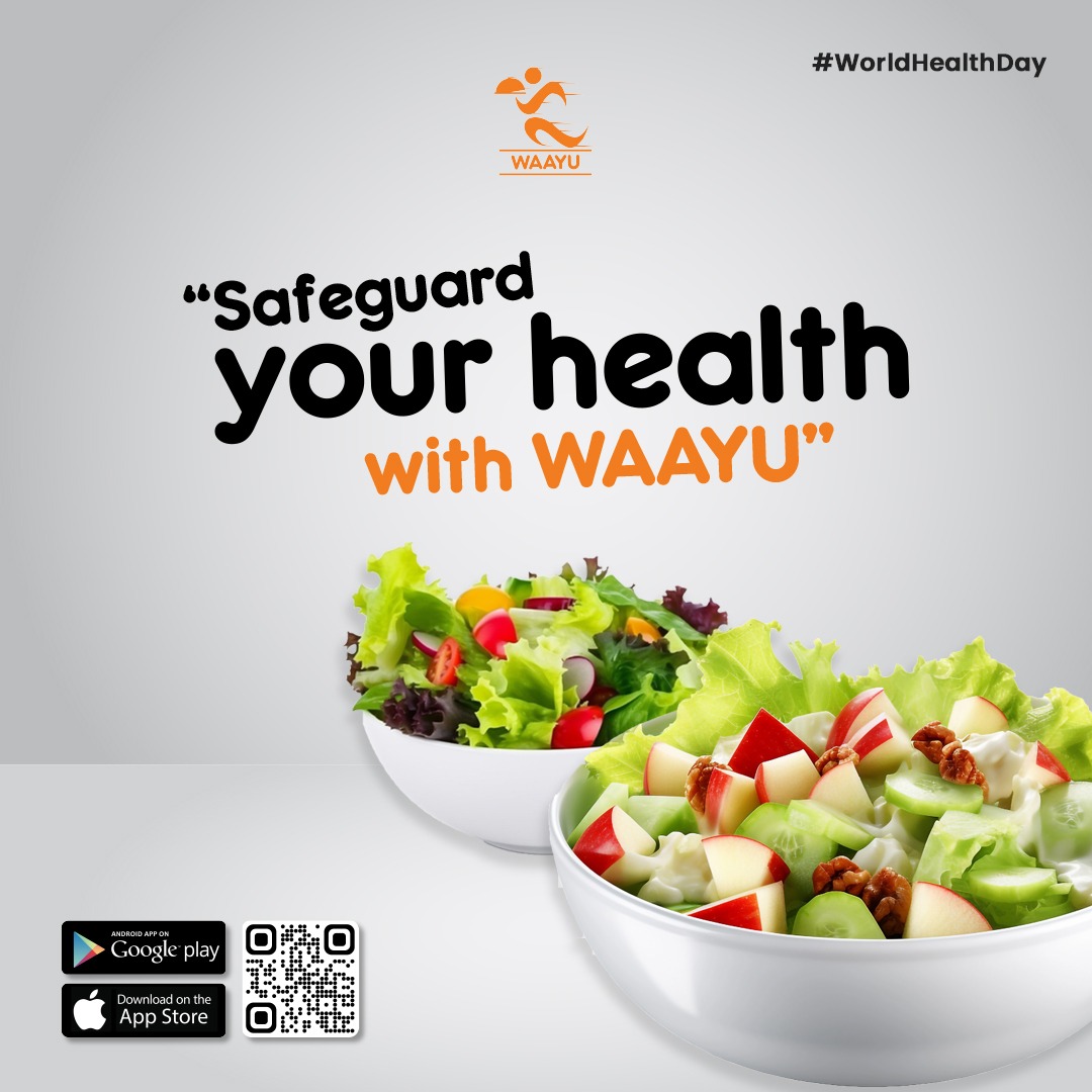 On World Health Day, let's celebrate nutritious choices! Order from WAAYU App and nourish your body with wholesome meals that fuel your well-being. 📷📷
.
.
.
#WorldHealthDay #healthyfood #health #explorerpage #nutritious #stayhealthy #healthydiet #WAAYU #foodlove #foodie