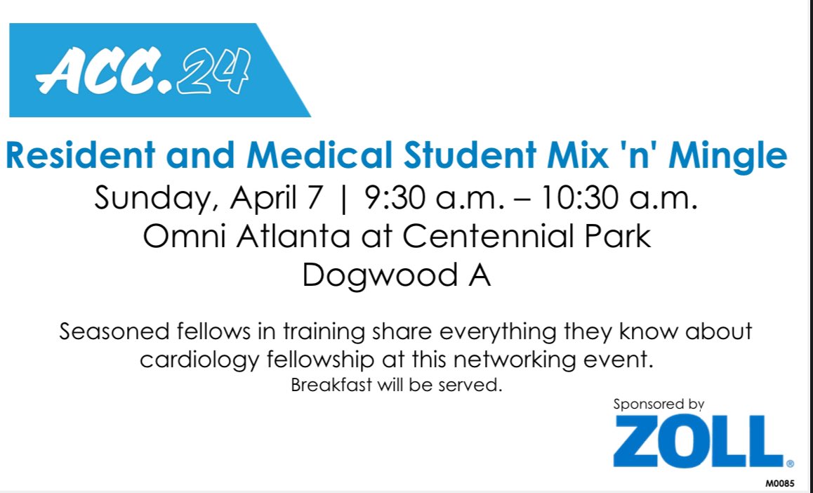 On my way to Atlanta! #ACC24. Looking forward to meeting with old friends and connecting with new people! Come join this event! I will be in one of the tables eager to meet residents and med students and share experiences. See you soon! @ACCinTouch @HFnursemaghee @jllbmd…