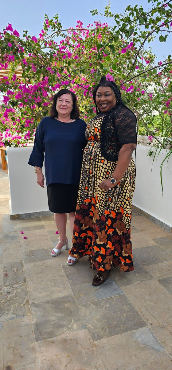 Just had an incredible meeting with Dr Barbel Kofler, the Parliamentary State Secretary of the Federal Ministry for Economic Cooperation and Development, Germany. She is a true trailblazer and leader in every sense of the word. You're such an inspiration.