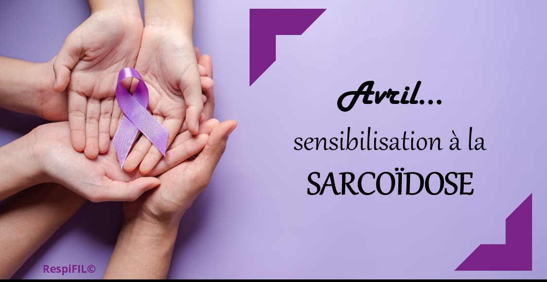 📣🌍#MoisSensibilisationSarcoïdose💜 : la #sarcoïdose est une maladie inflammatoire de cause inconnue, caractérisée par la formation de « granulomes ». Elle touche en particulier les #poumons 🫁, chez 90% des #patients. 🔎🗞 : respifil.fr/maladies/sarco… #SarcoidosisAwarenessMonth