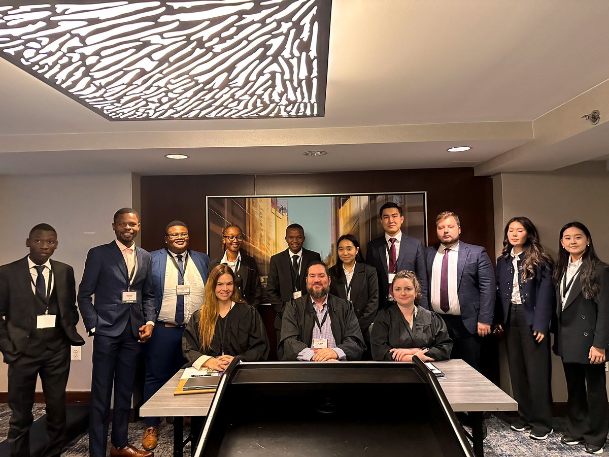 zeguonline's tweet photo. Zim Ambassadors at work
ZEGU students are participating at the Philip C. Jessup Moot Court in the United States of America.
#MyvarsityMypride
#pr@zegu.ac.zw
#ZEGU https://t.co/OtP283PeY2