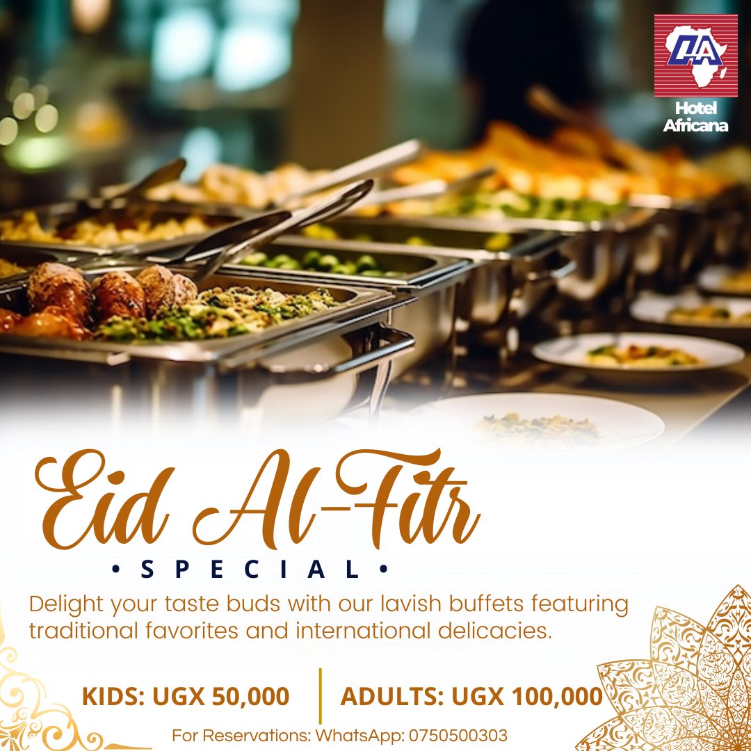 Celebrate this Eid al-Fitr in Style! ✨ Join us for a joyous celebration this Eid as we mark the end of Ramadan with delicious food, vibrant atmosphere, and heartfelt hospitality. Come create lasting memories with your loved ones. ☪️✨ #EidAlFitr #Ramadan2024