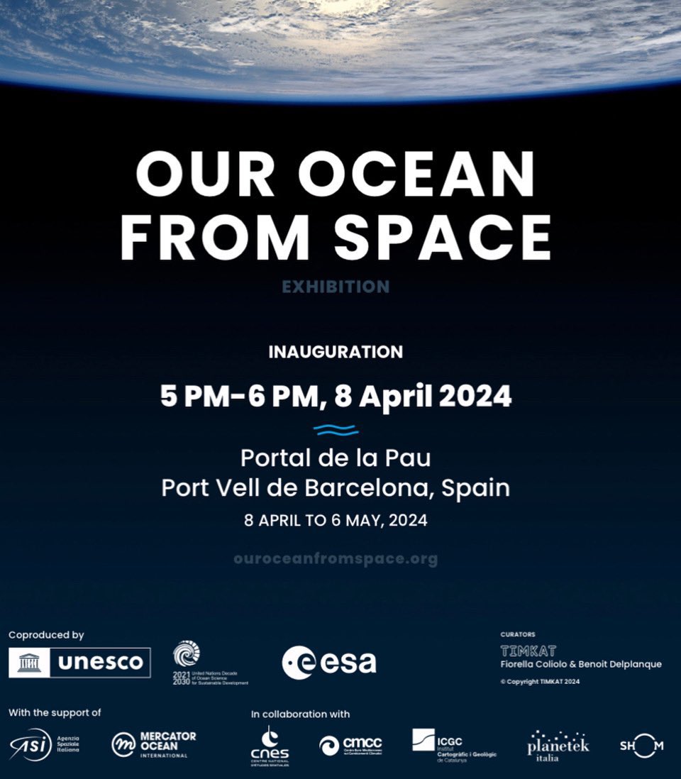 🛰️Que busquem els científics mirant a la mar amb aquests satèl·lits❓ que es descobreix❓que ens preocupa de les mars i oceans que veiem❓ @CopernicusEU @teledetect @ICMCSIC @ICATMAR1 @esa_es @MercatorOcean @ocean_exhibit youtube.com/watch?v=TNMFed…