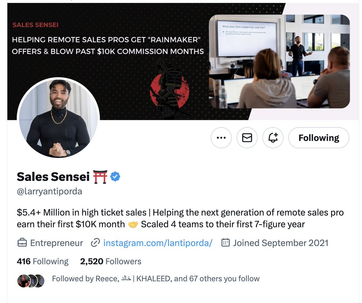 SebDennerley's tweet image. Calling CLOSER's !

Will be taking on 1 new sales closer role for myself

Dm me if you have any suggestions