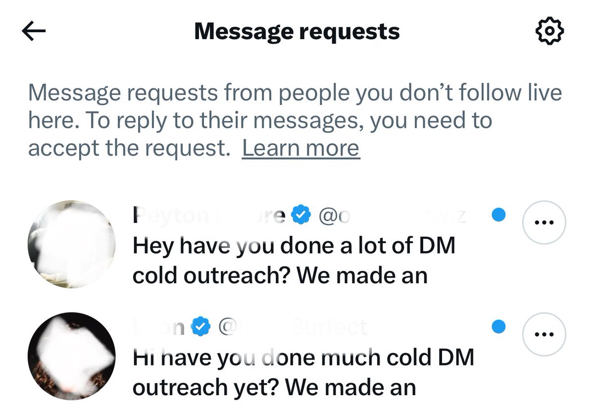 Atleast the pitches can be different? Or it is going to be the same like this for cold outreach? What’s your experience with twitter cold outreach?