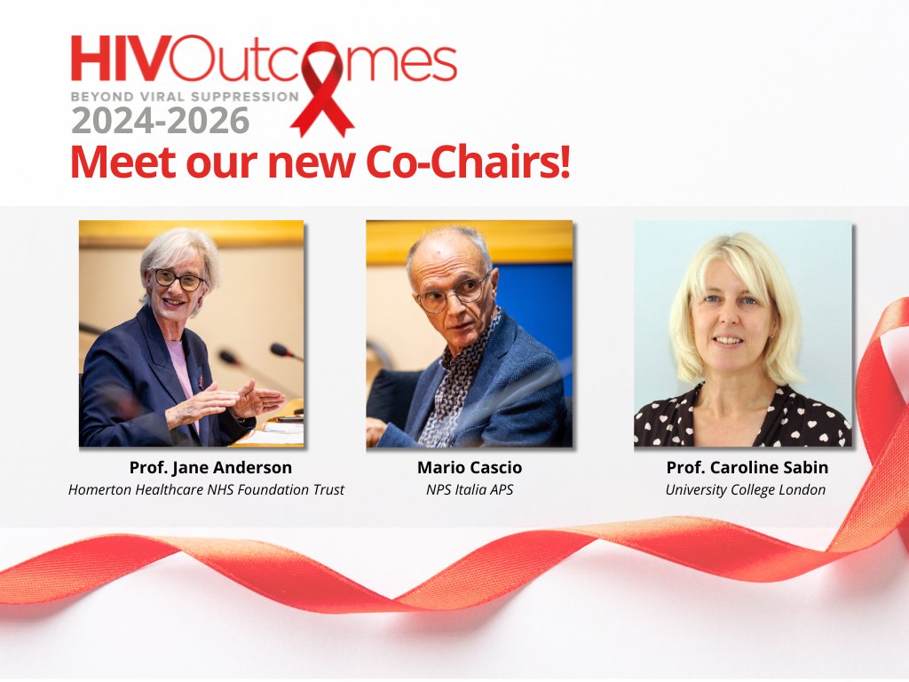 Meet our new Co-Chairs! Introducing our new Co-Chairs who will lead the #HIVOutcomes Steering Group during this new mandate💪 🌟We thank again our former Co-Chairs Prof. @JVLazarus and @nikdedes, who have contributed immeasurably to this initiative in the past years!🌟