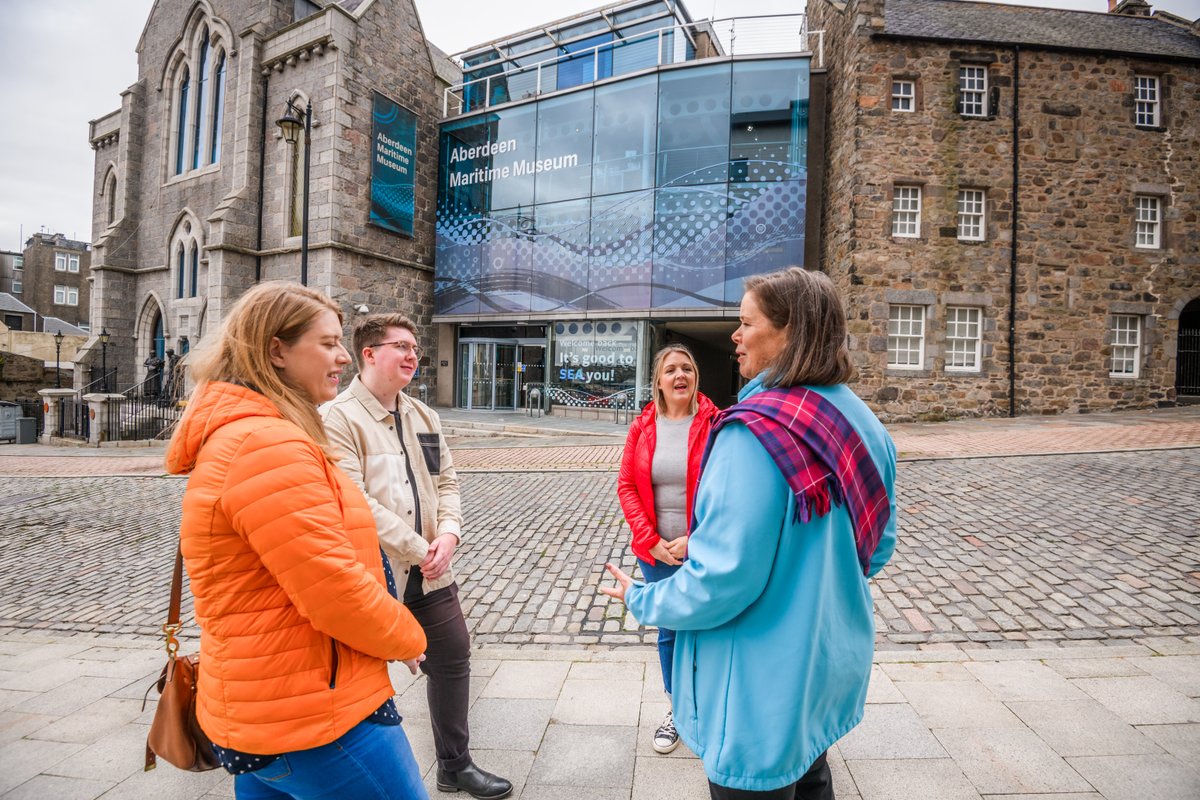 Dive into Aberdeen's historic relationship with the North Sea at the Maritime Museum. Boasting a unique collection of ship building, fishing, and port history to offshore energy. Try the family fun challenge tomorrow from 10.30am - 12.30pm. More info: bit.ly/4agAH4V
