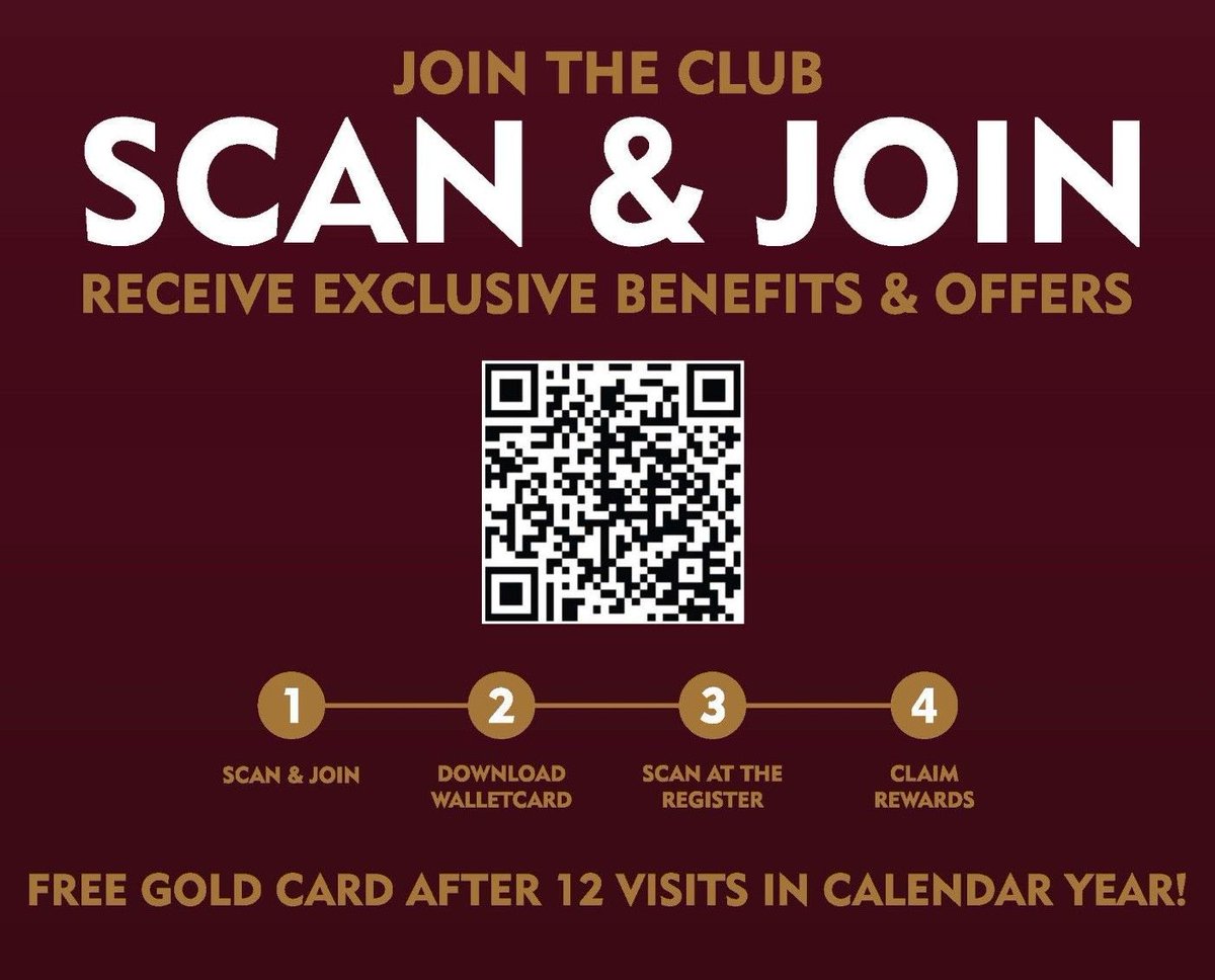 Join the #AnokiClub to unlock exclusive #rewards! Plus, receive a FREE #goldcard after 12 visits a year. Scan the QR code for more info!