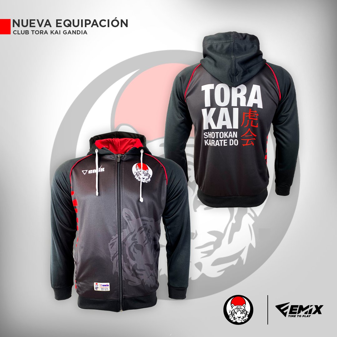 Hoy os presentamos la nueva equipación que creamos para el CLUB TORA KAI. 
¿Qué os parece? 

#emix #emixtimetoplay #karate #sport #sportsequipment #sportwear #equipacionesdeportivas #deporte #camisetaspersonalizadas #equipo #diseño #ropadeportiva #diseñospersonalizados