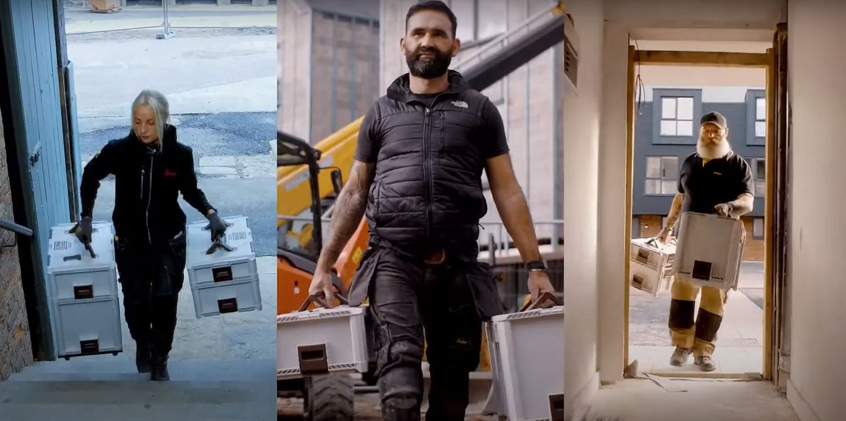 Our cases all use a self-balancing handle, which is a uniquely designed handle that twists to evenly distribute the weight for ease when carrying. Automaticly Stows flat when connecting to other cases, whilst allowing you to carry up to 90 kg in weight.