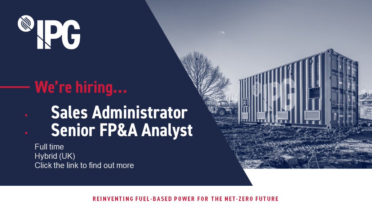 We're #hiring! We’re growing our commercial team with two exciting new roles: #SalesAdmin, and Senior Financial Planning and Analysis #FPANDA Analyst.
Applications to kamil.moryc@identifiglobal.com.

Full details at the link below.
bit.ly/3PQog7x#FPANDA