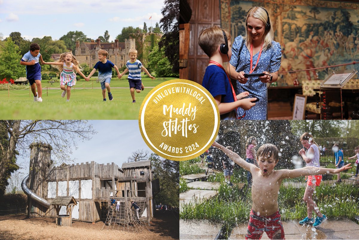 🏆 VOTE FOR HEVER CASTLE 🏆 Hever Castle has been named a finalist in Kent's @muddystiletto awards in the Best Family Attraction but now we need your help! The winners are decided on votes & we have until Thursday 18 April to get the most. Click here: bit.ly/VoteForHC