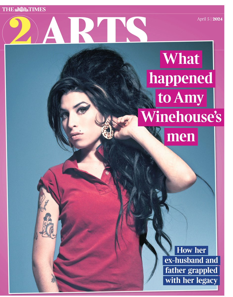 Movie #BackToBlack out shortly. The legendary #amywinehouse is given the biopic treatment. Here is the original, photo @bryanadams @thetimes