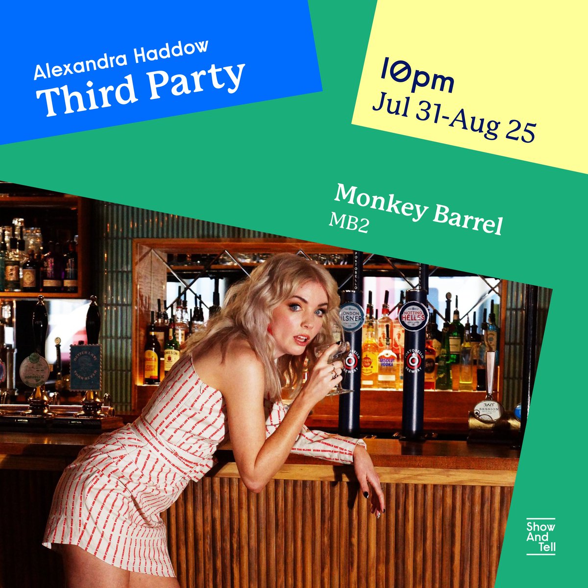 Coming to @BarrelComedy, @MissAHaddow with 'Third Party' in MB1, all month 🔥 🎟️ tickets.edfringe.com/whats-on/alexa…