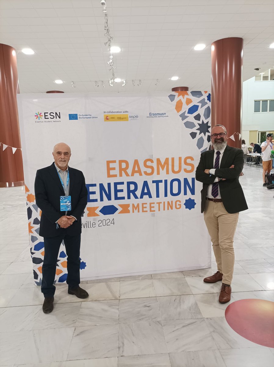 We are committed to boosting mobility in our community. #EGM is the perfect scenario to keep cocreating with other alliances such as @Ulysseus_eu whose representative Angel Luis Trigo has met our General Coordinator today. Thanks to @ESNSpain @ESNCadiz for the organisation