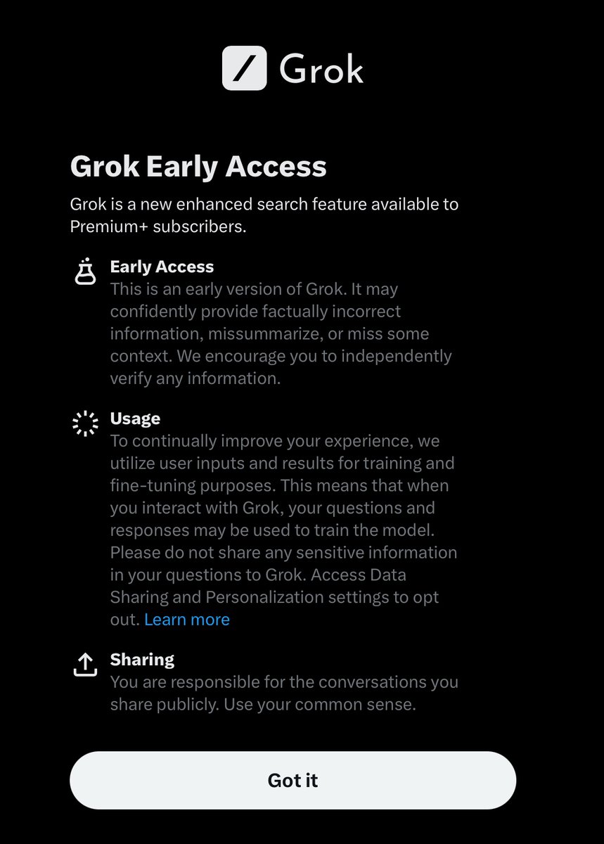 Grok is now available to all premium subscribers on Twitter/X! #Brandedfeatures #TwitterX #Grok
