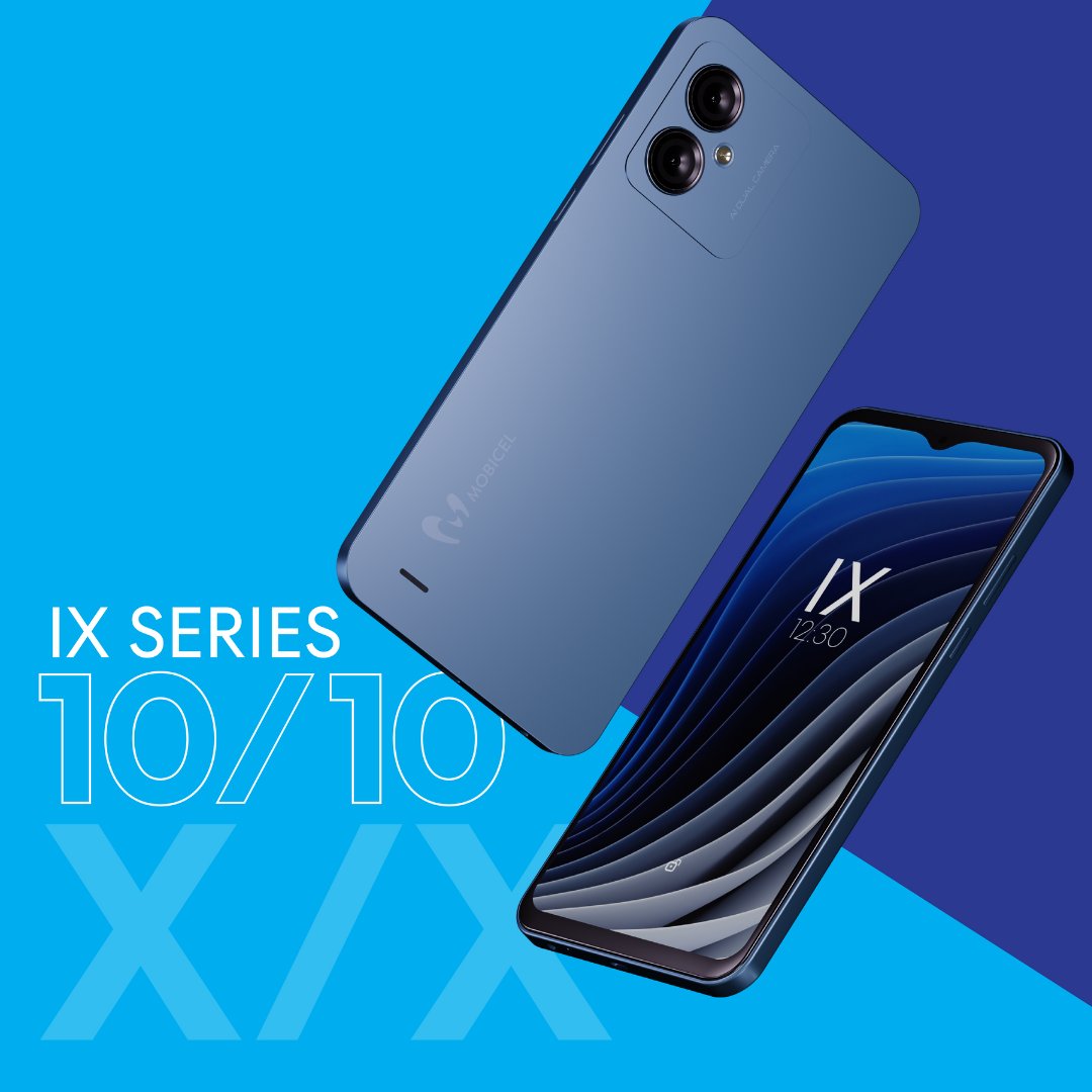 Upgrade your smartphone experience with the IX Series! Discover why the IX Series is rated 10/10: mobicel.co.za 🚀