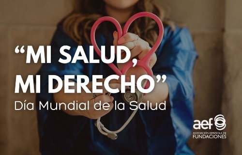 Nos unimos al #DíaMundialDeLaSalud el próximo 7 de abril🩺

A través de nuestro Grupo de Trabajo de Fundaciones de Salud, Investigación y Bienestar nos sumamos a la declaración de la #OMS, "Mi salud, mi derecho". 

fundaciones.org/es/noticias-ae…
