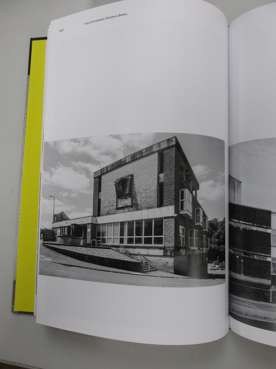 Brutal Wales by Simon Phipps @new_brutalism out now in #Haverfordwest #Pembrokeshire, featuring our old #library, which is now #forgotten and I went to when I was young. @septemberbooks #modernist #postwar #architecture #Wales #buildings