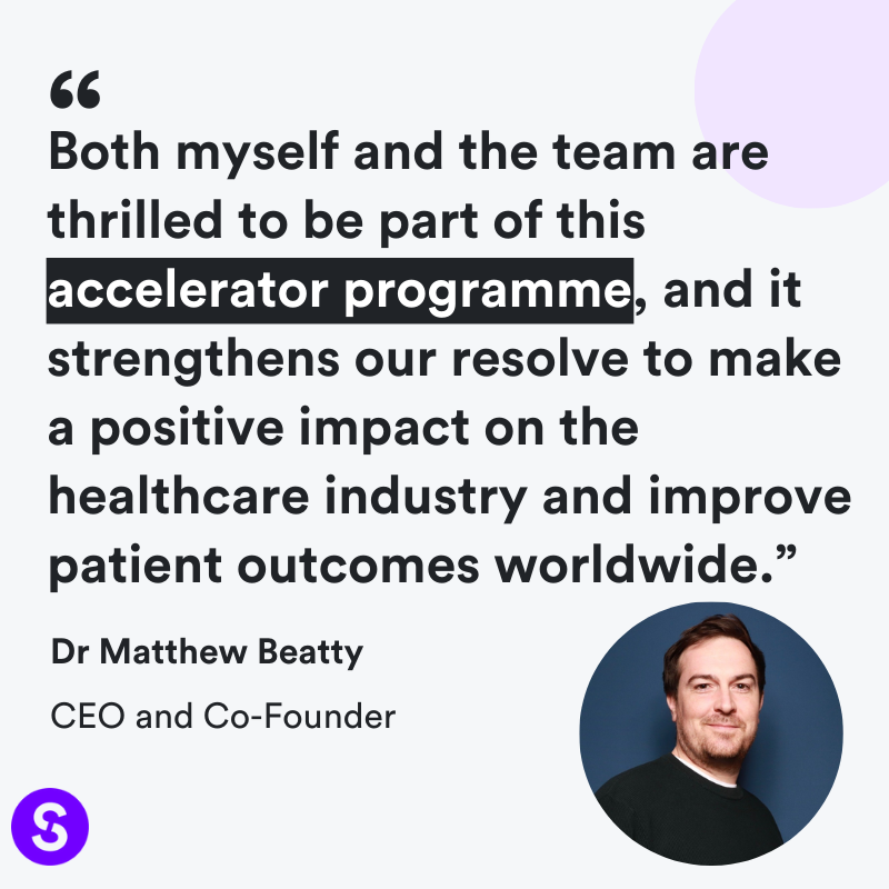 As announced last week, our CEO and co-founder, Dr Matthew Beatty MD has been selected for the 2024 cohort of the @NHSAccelerator  Take a read of our exclusive interview with Matt to find out what this means for Surgery Hero: lnkd.in/ey8RUtPb #NHSNIA  #HealthcareInnovation