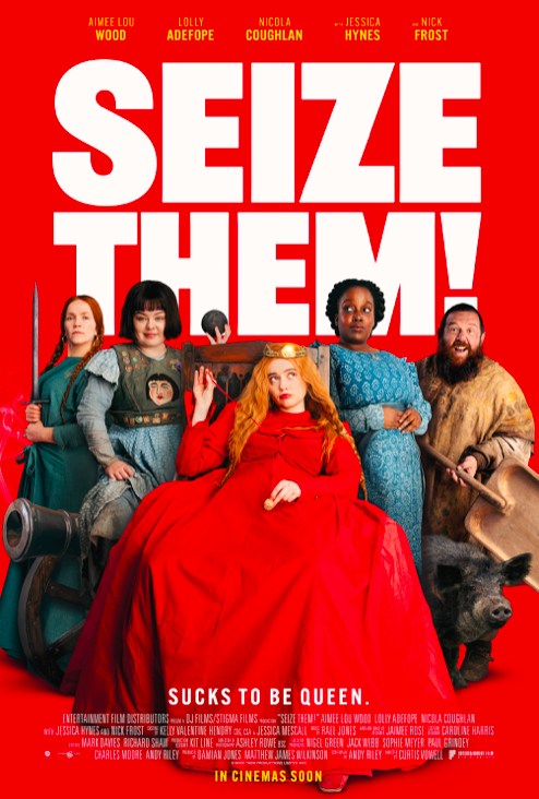 Today's the day... SEIZE THEM! is in the cinemas. We hope you have as much of a blast watching it as we did making it. x