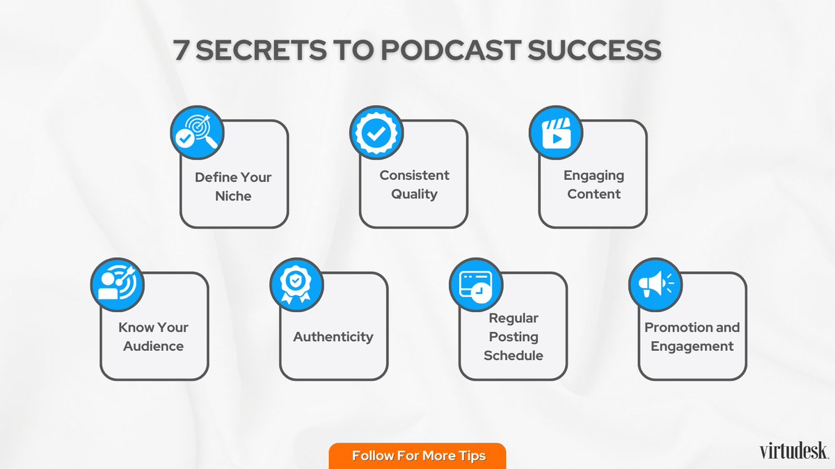 Discover the 7 Secrets to Podcast Success and make every broadcast count! #Podcasting