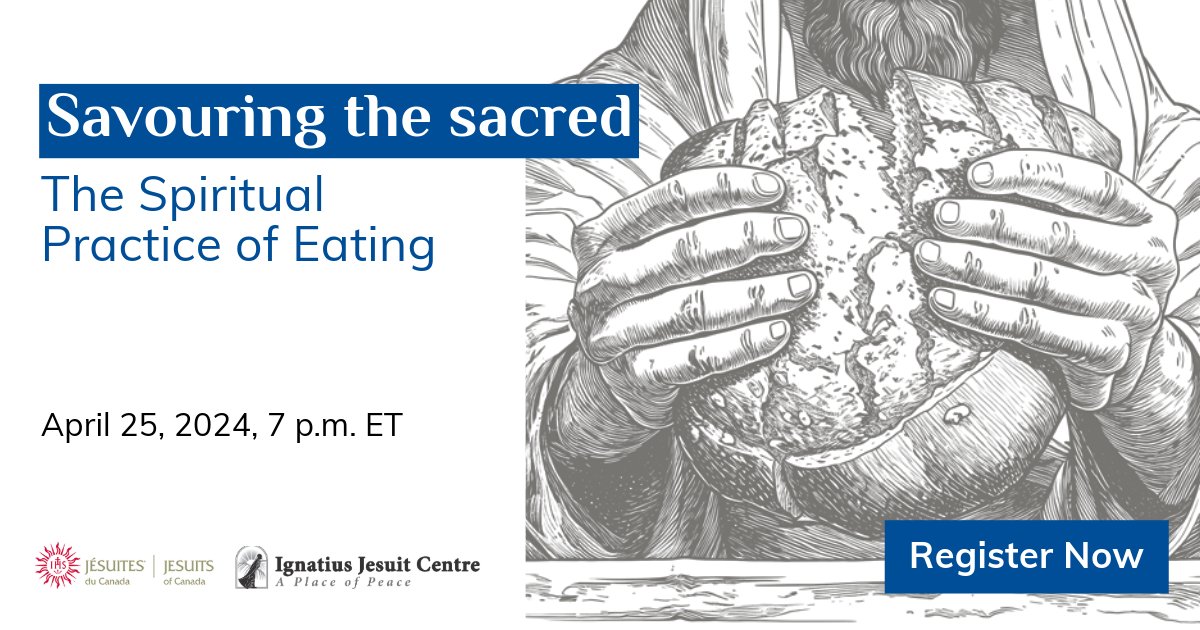 Transform your mealtime from routine to divine 🌟. Discover how 'finding God in everything' begins with the food on your plate. Join 'Savouring the Sacred' to enlighten, inspire and deepen your connection with the world. Sign up now: bit.ly/3vwHf06