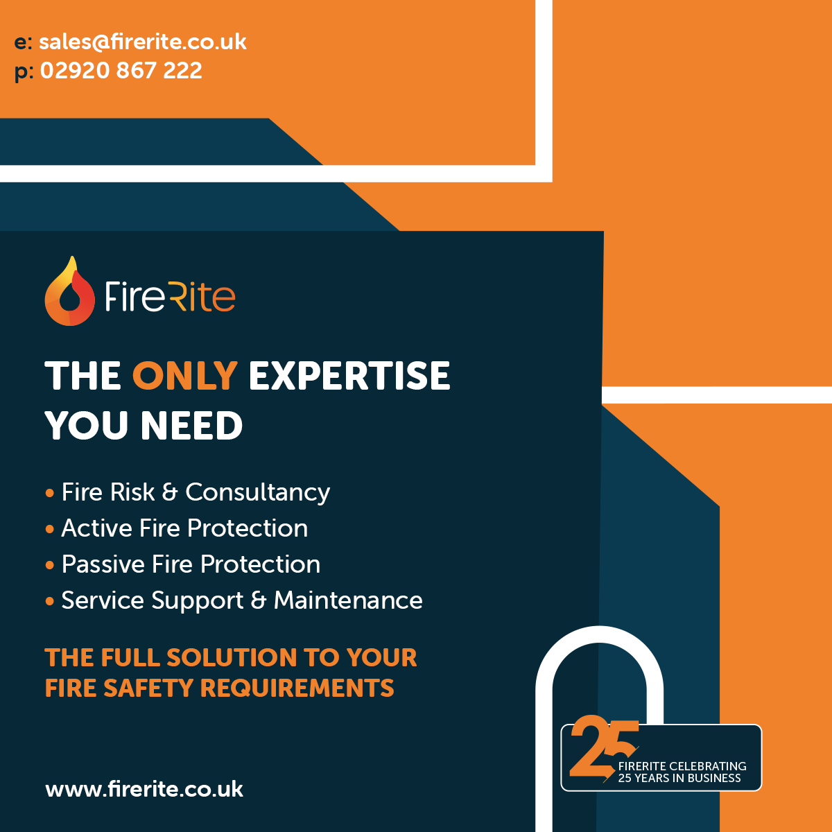 FireRiteUK's tweet photo. At FireRite we are the full solution to your fire safety needs.

✅ Fire Risk &amp; Consultancy 
✅ Active Fire Protection 
✅ Passive Fire Protection 
✅ Service Support &amp; Maintenance 

https://t.co/1kodwArk8O

#fireconsultants #passivefire #activefire #firerisk #firemaintenance https://t.co/Uyt50P6TI9