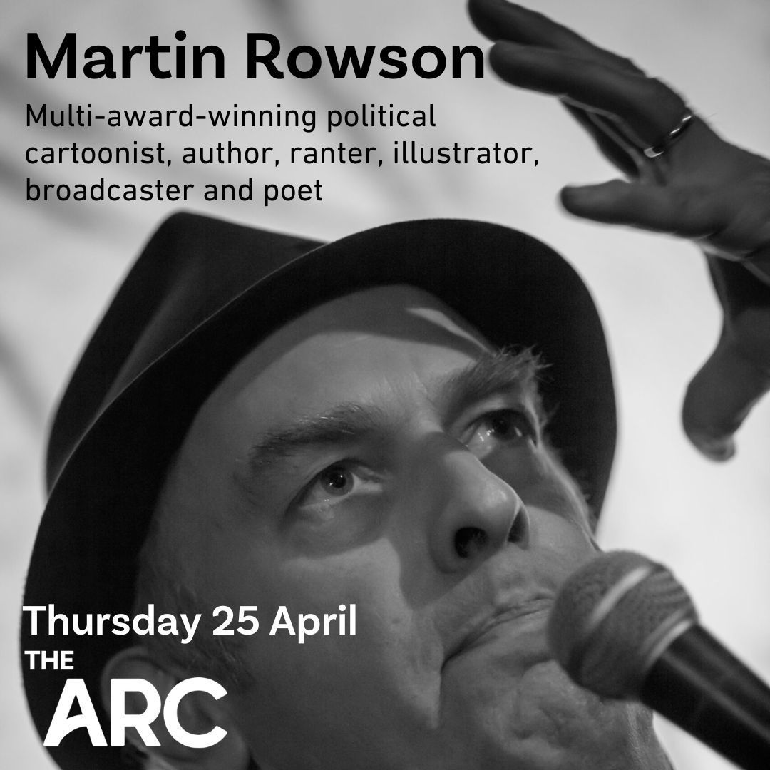 Martin Rowson is a multi-award-winning political cartoonist, author, ranter, illustrator, broadcaster and poet. Join us on Thursday 25 April for his show 'Giving the Gift of Offence'. Tickets: £15 Book tickets here: buff.ly/3wyXY2M
