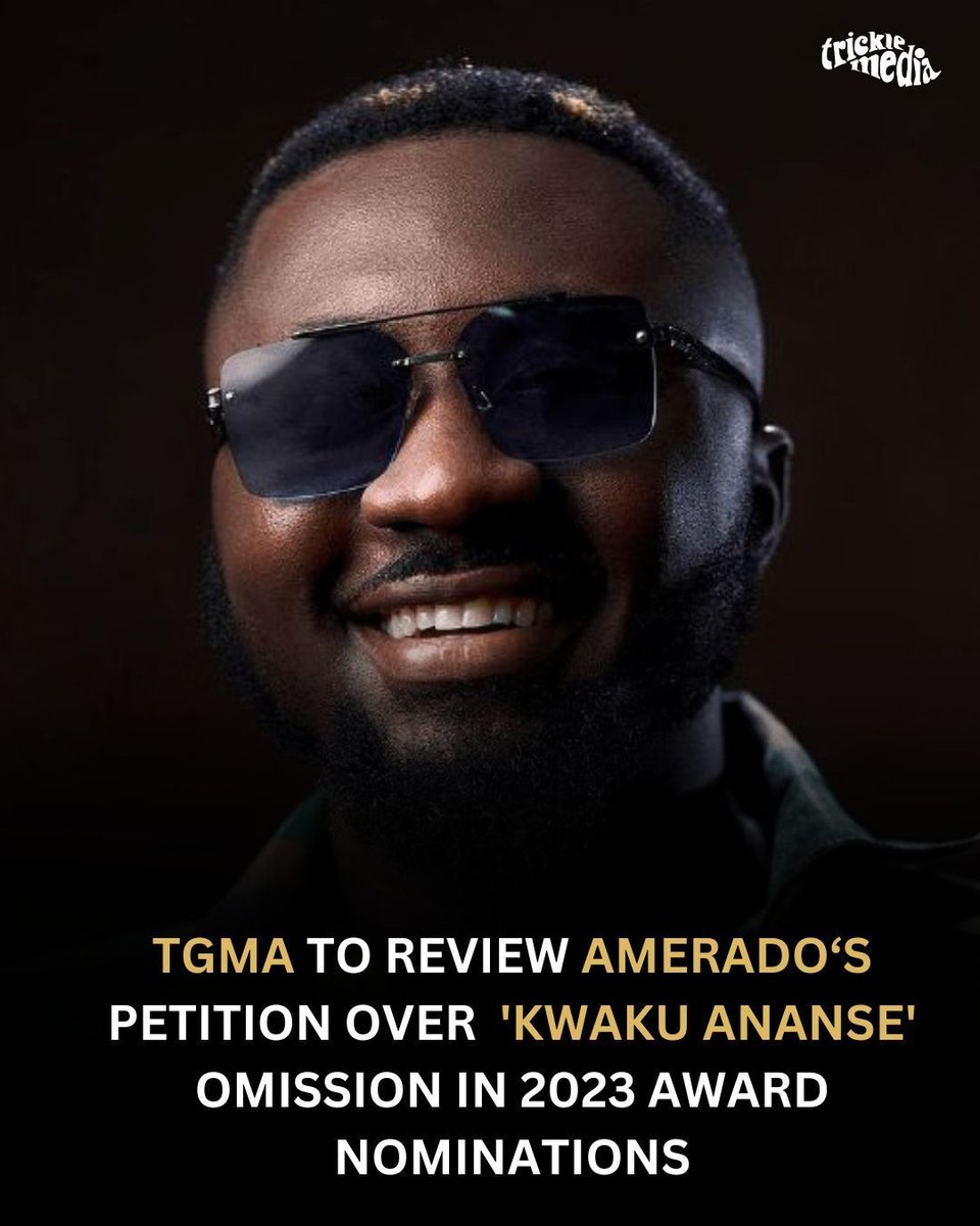 Ghanaian rapper Amerado raises concerns with TGMA board regarding the absence of Kwaku Ananse from the 'Most Popular Song of the Year' category. #tricklemedia #Ghanamusicawards #Amerado #TGMA #VGMA