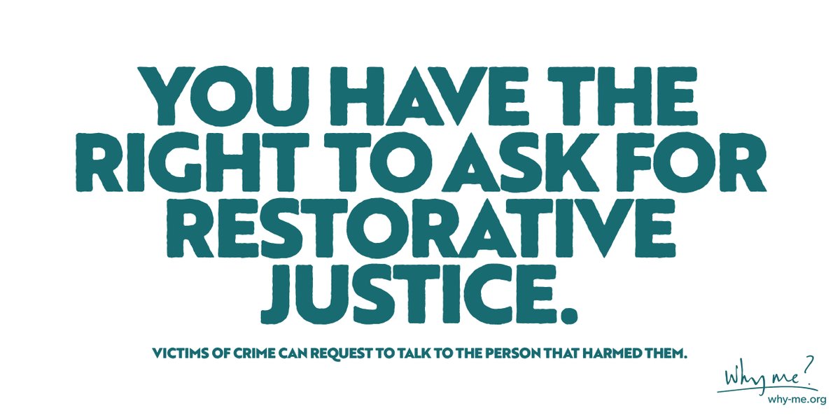 Our billboard campaign is an important step towards reaching people who are currently left out of the Restorative Justice conversation. Thank you to the @JCDecaux_UK Community Channel for their support & creative agency @TRES_LDN for creating the campaign.