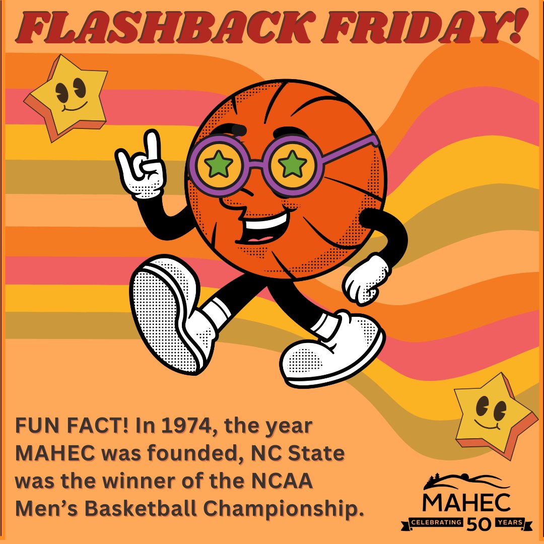 It's time for another fun fact from 50 years ago! Happy Friday as we flash back to 1974, the year MAHEC was founded.