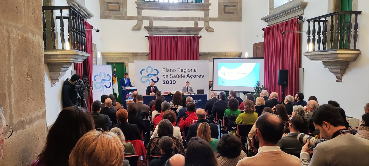 Apresentação do Plano Regional de Saúde 2030 Açores