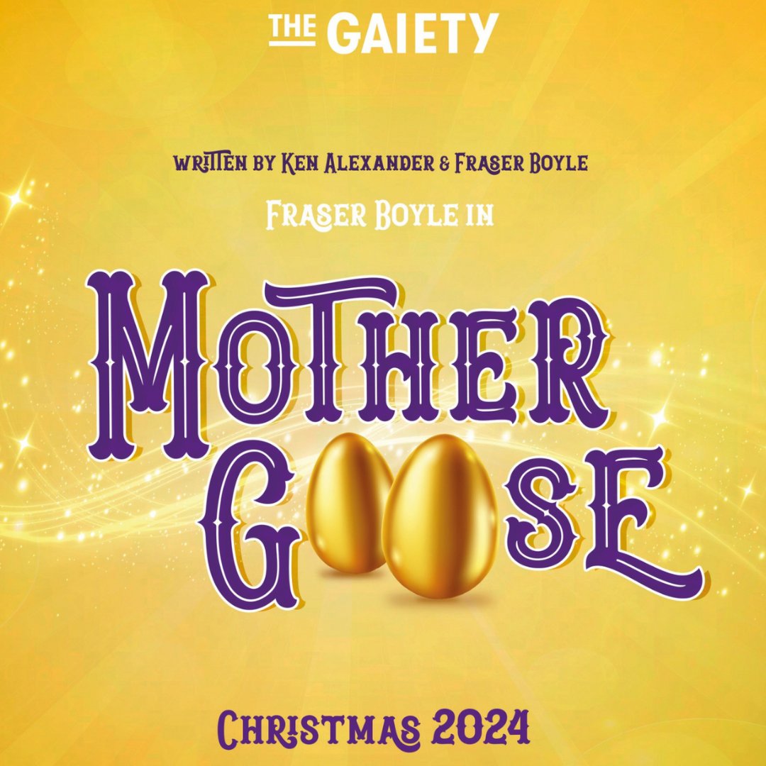 🎫 EARLY BIRD PRICING ENDING APRIL 30TH! 🥚 Mother Goose 📅 Fri 22 Nov 2024 - Sun 4 Jan 2025 🎫 bit.ly/3HVSrWu Fraser Boyle returns to play panto’s most famous ‘Dame’, Mother Goose. Join us for an eggs-citing adventure #panto2024 #pantomime #ayrgaiety #whatsonayrshire