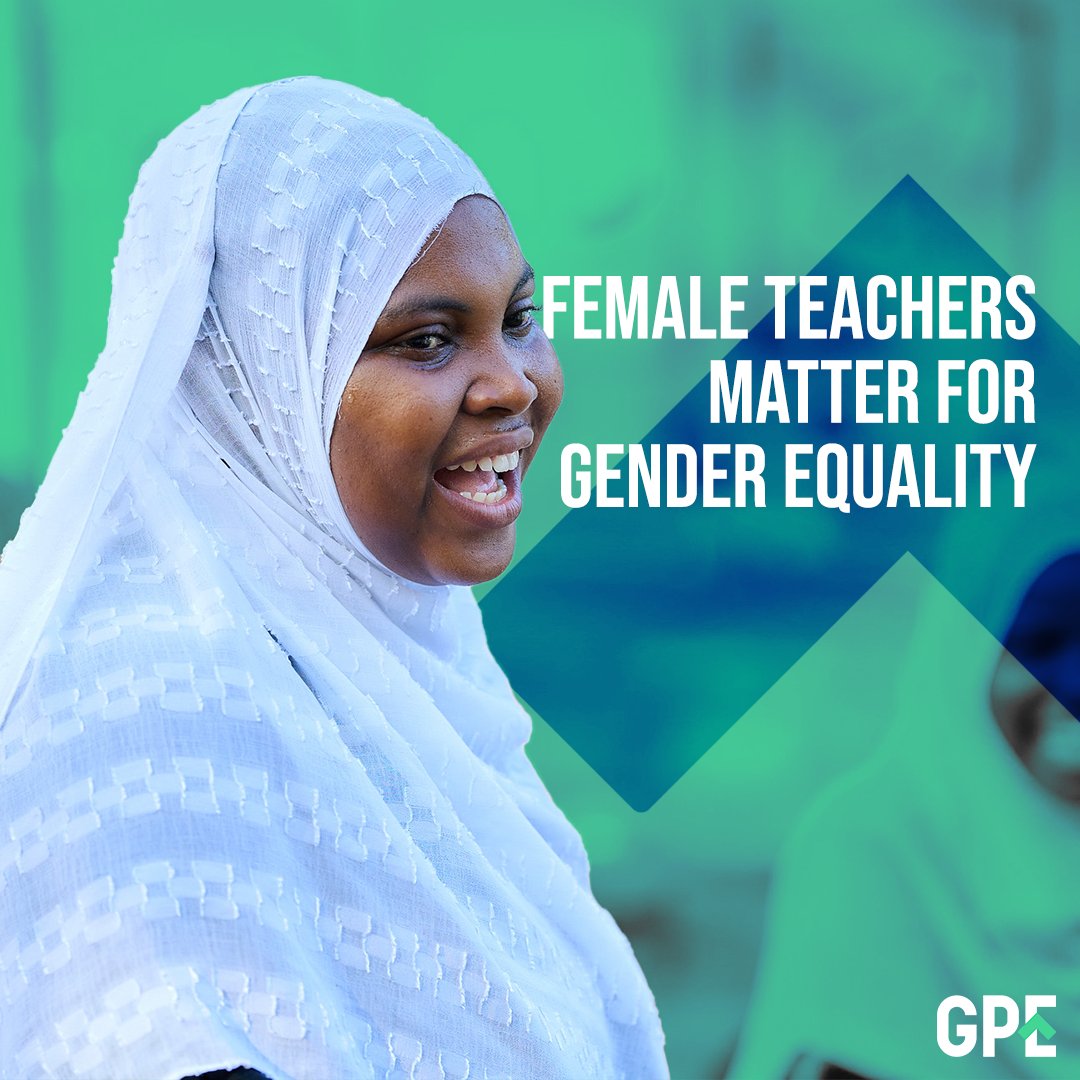 Female #TeachersTransform!

Countries with more female primary teachers are more likely to improve #GenderEquality in education and have higher enrollment rates for girls in secondary school.