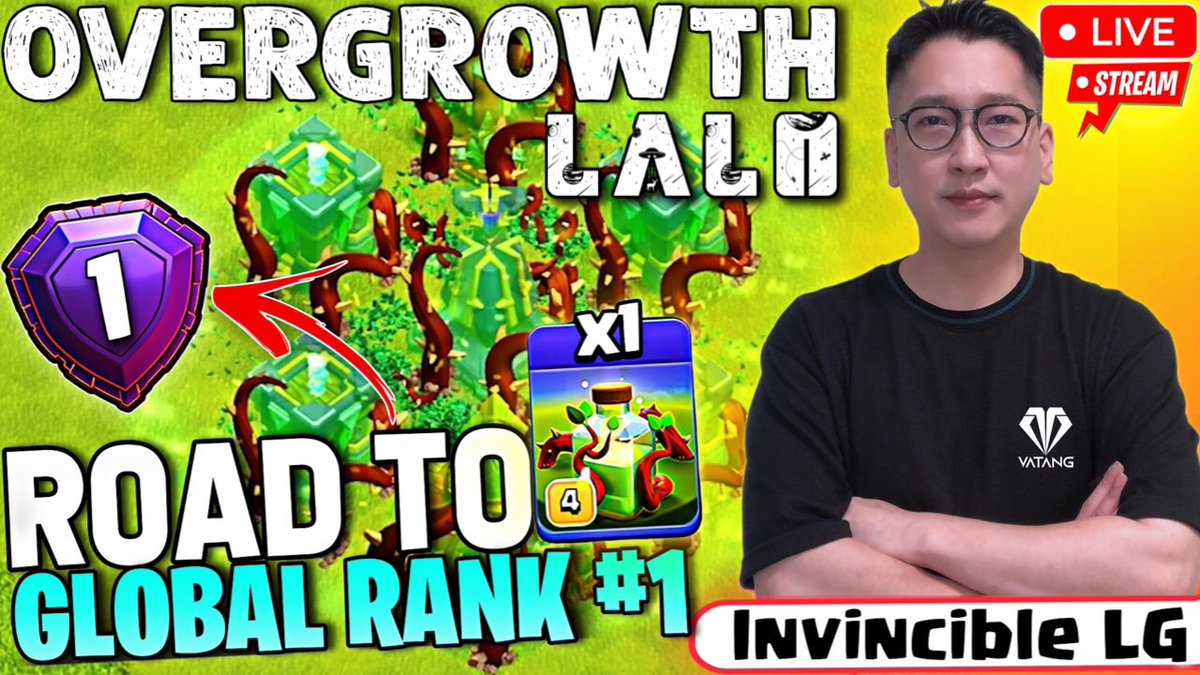 4/5 Overgrowth lalo 
Live start
youtube.com/live/n4sPksQQ3…