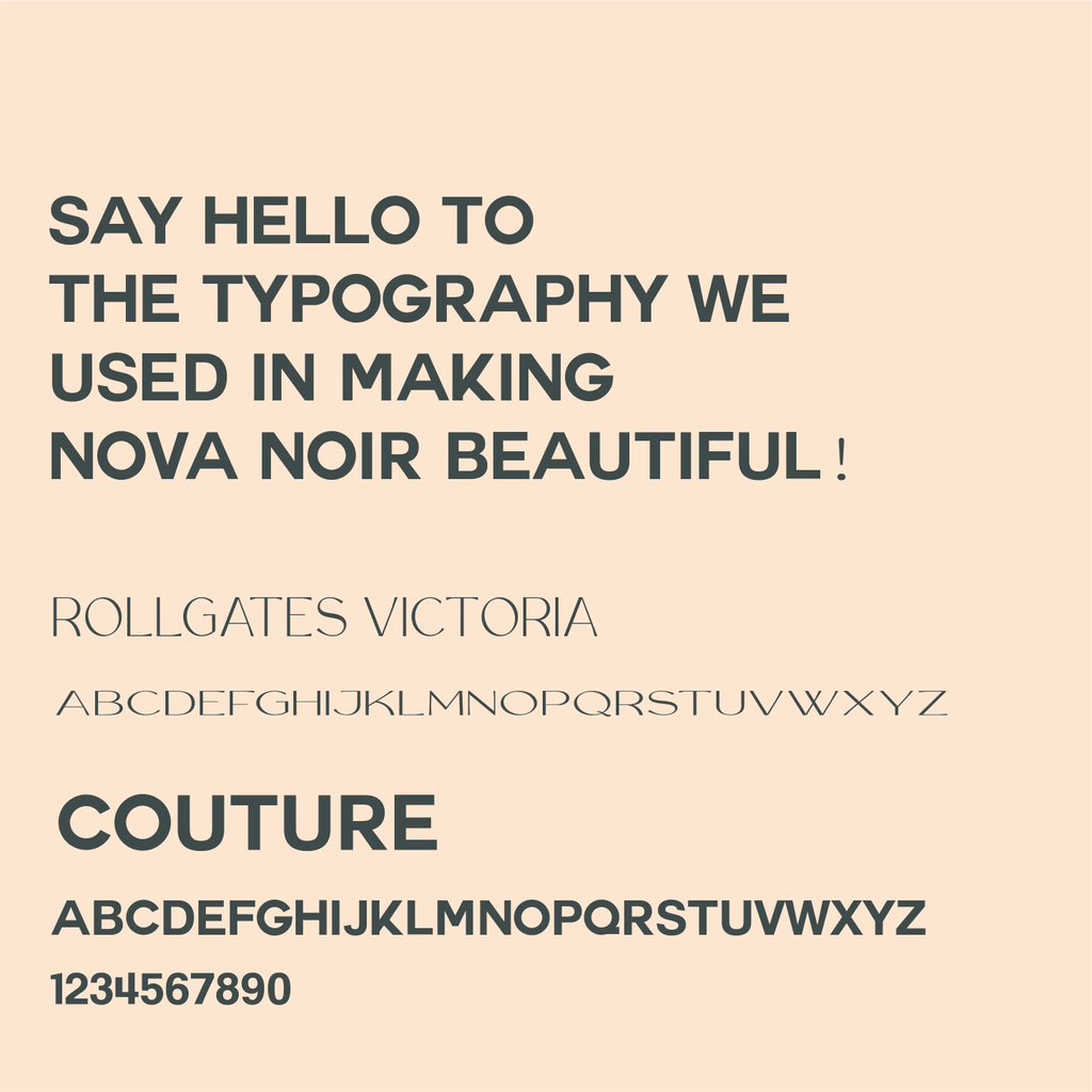Kezie_Chi's tweet image. for a fashion brand in class with our tutor.
Here’s what I was able to work on
Brand name : Nova Noir
Logo type : Word mark
Corrections are highly welcomed.
#SDNtechtraining
#Spitallabs
#Womenintech
#Sdnnigeria
#RDGG
#Phtechhub
#PortHarcourttechhub
#Graphicdesigner
#Productdesign