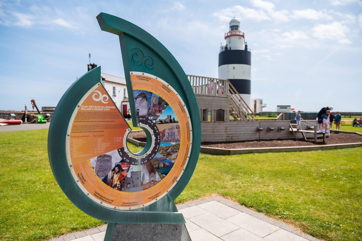 Bright, Beautiful and Blustry on the Hook Today. We’re open all weekend with lots of fun on offer, tours of the tower, art with Rose, our Eco-Education station of of course the best award-winning food :) #HookLighthouse #ireland #weekend #explore #wexford #visitwexford