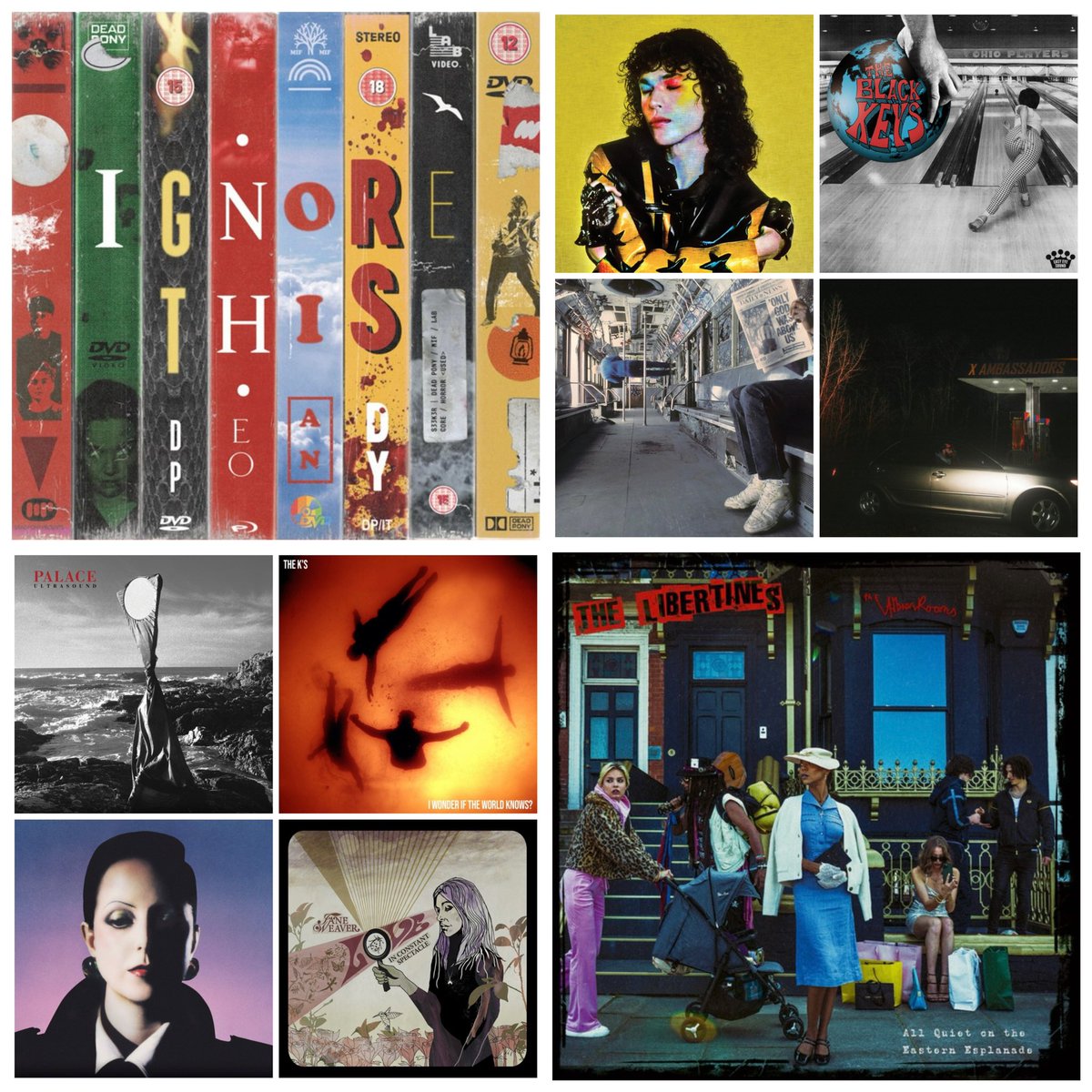 New releases this week from: @DeadPonyBand @libertines @conangray @theblackkeys @vampireweekend @XAmbassadors @WeArePalace @TheKsUK @fabbipalladino @JanelWeaver & more! #NewMusicFriday #playlist #NMF