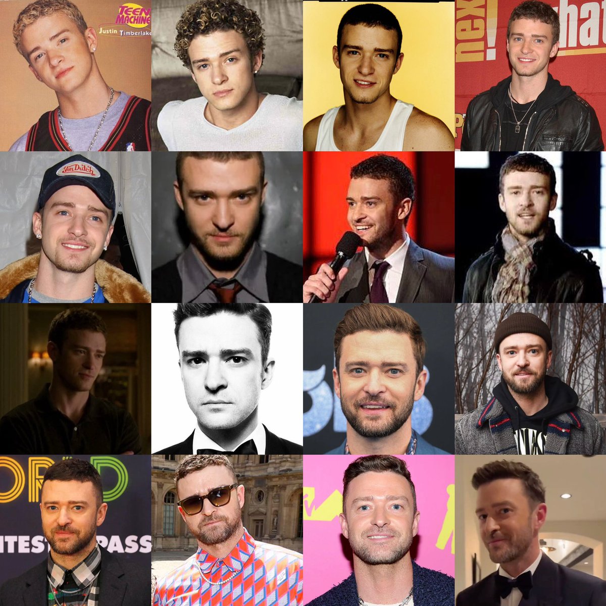 We really did grow up together. It’s crazy how time passes and yet it feels like no time has passed at all. And that soul of yours is evergreen. #JustinTimberlake #ThroughTheYears