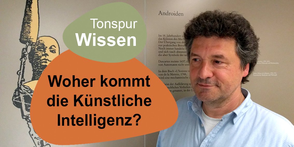 Woher kommt die Künstliche Intelligenz? Neue Folge von #TonspurWissen, dem #Podcast von @LeibnizWGL & @rponline, diesmal mit Rudolf Seising vom @DeutschesMuseum. pod.fo/e/22d9de #LeibnizMuseen #KI #AI #KünstlicheIntelligenz #Technik #Geschichte @dastutmannicht @BMBF_Bund