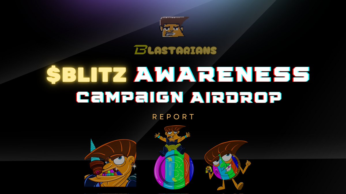 Our $BLITZ Awareness Campaign is still ongoing and active. Participants in our awareness campaign stand a chance to win triple the rewards compared to social campaign participants. We prioritize active engagement and quality contributions. How doest it work? Winners will be