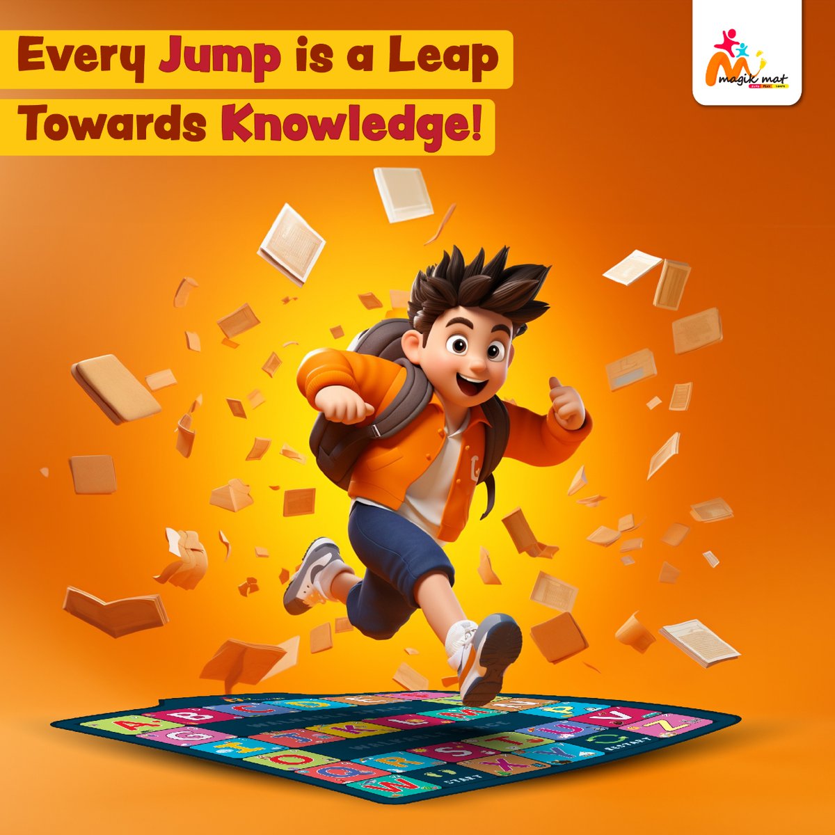 Learning is like jumping on a trampoline with Magik Mat - the more you jump, the higher you reach!

#Magikmat #learningthroughplay #PlayfulLearning #playinggames #highschool #LearningThroughPlay #telugu #playing #PlayBasedLearning #kidsplay #hyperactivekids #viralkids #gifttokids