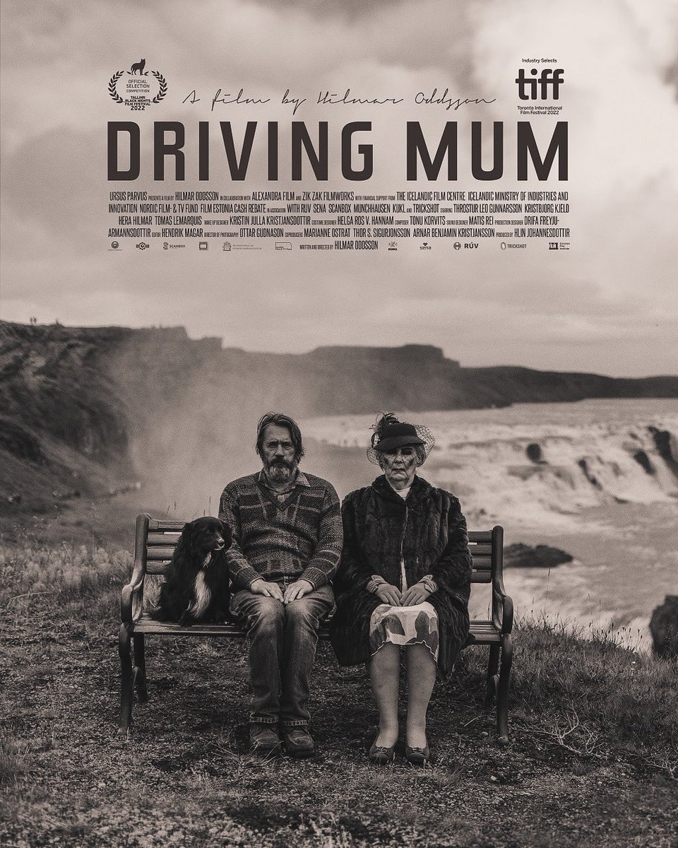 Had the immense pleasure of watching this last night. If on near you I’d strongly recommend. Funny, sad, dark poignant, wistful, a little surreal. Beautifully shot too with stunning scenes of Iceland. Made me hanker for a return to that stunning country. #drivingmum #iceland🇮🇸